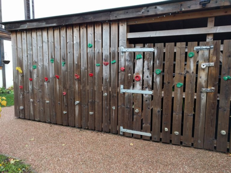 LILAC Cohousing bicycle storage shed