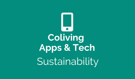 Coliving Apps & Tech for Sustainability