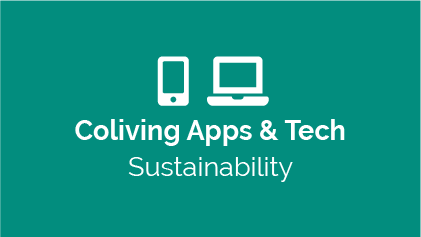 Coliving apps & software for sustainability