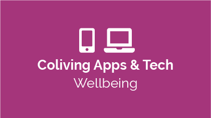 Coliving apps & software for wellbeing