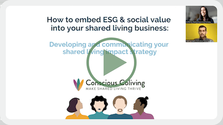 coliving ESG & social value webinar